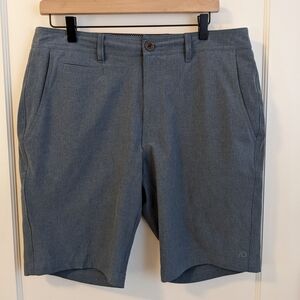 7 Diamonds Men’s 33 X 9" Blue Velocity Performance Golf Shorts Stretch